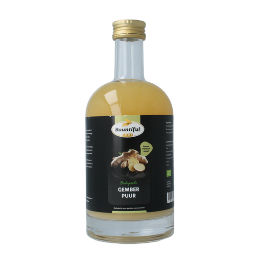 Bountiful select Gember sap puur bio 500.00 Milliliter