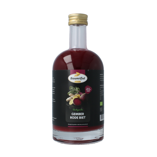 Bountiful select Gember sap rode biet bio 500.00 Milliliter
