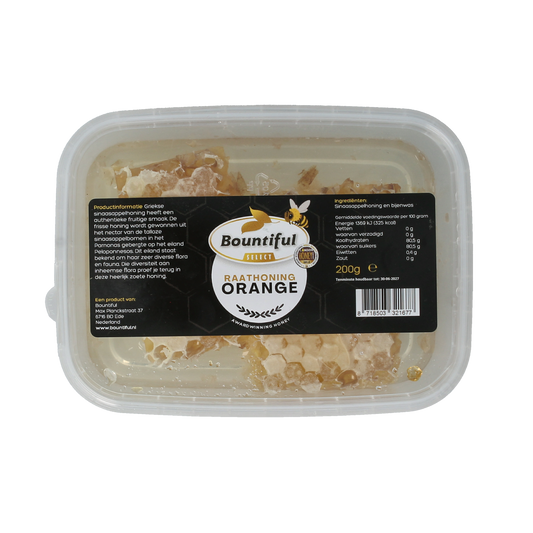 Bountiful Griekse honingraat sinaasappel 200.00 Gram