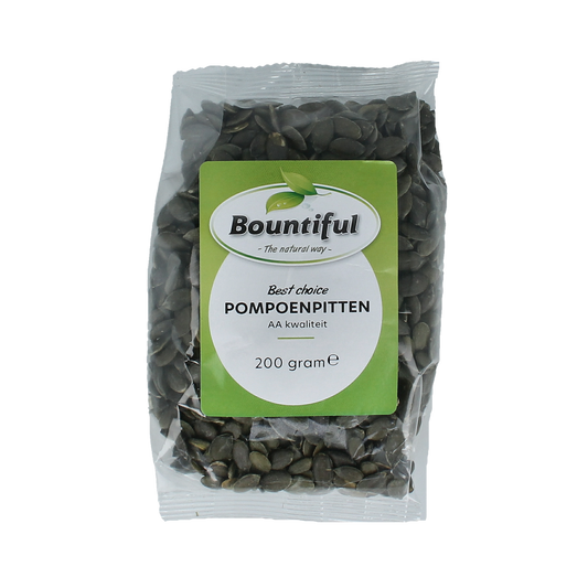 Bountiful Pompoenpitten klasse AA 200.00 Gram
