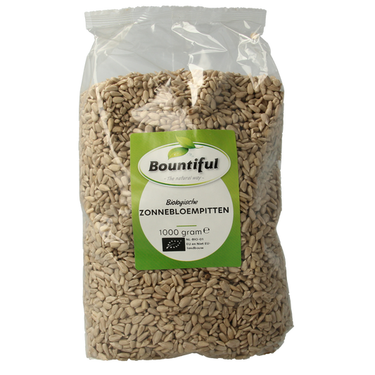Bountiful Zonnebloemenpitten bio 1.00 Kilogram