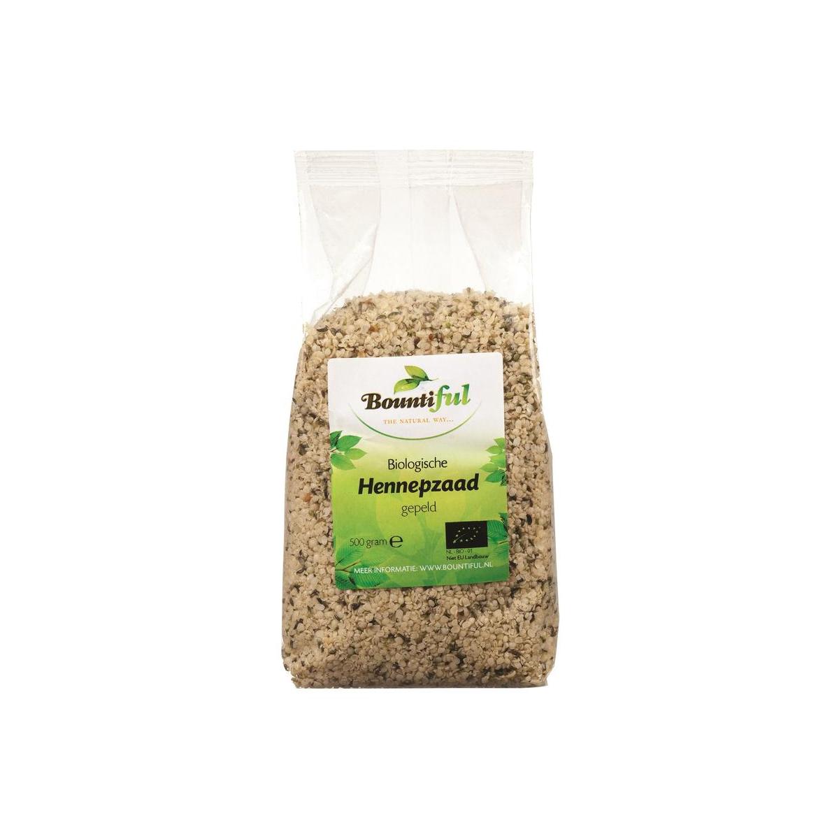Bountiful Hennepzaad bio 500.00 Gram