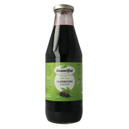 Bountiful Vlierbessen oersap 750.00 Milliliter
