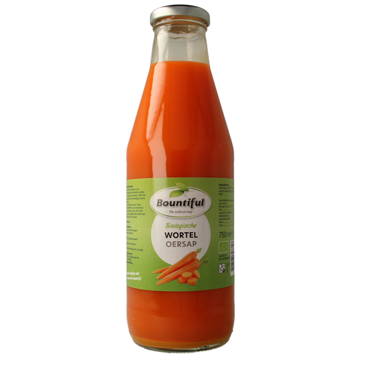 Bountiful Wortel oersap bio 750.00 Milliliter