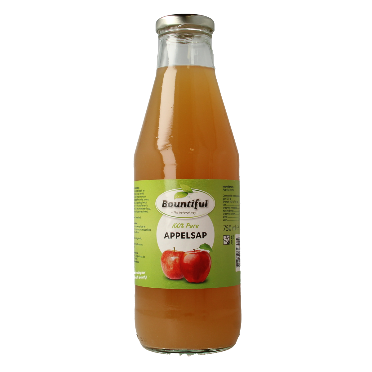 Bountiful Appelsap 750.00 Milliliter