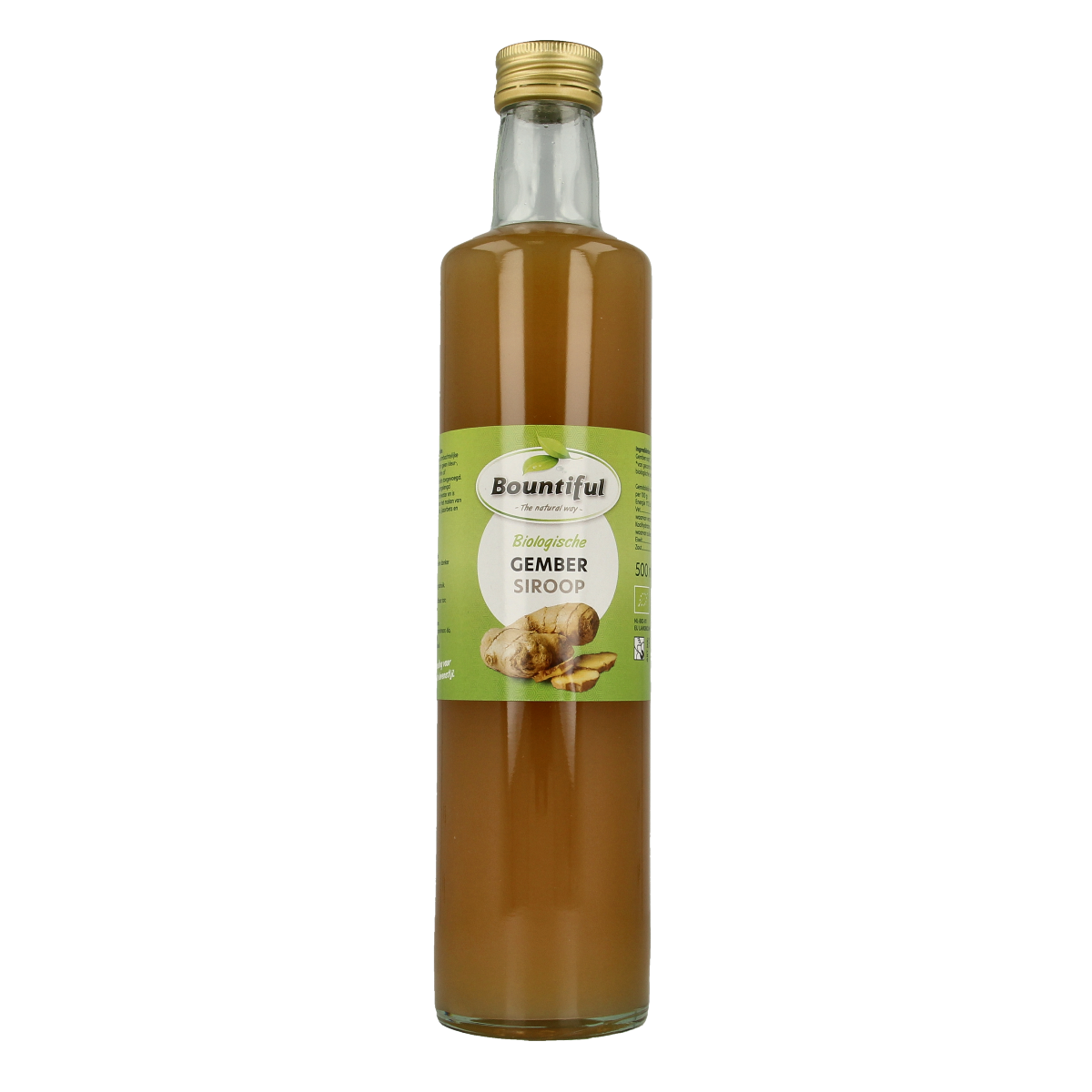 Bountiful Gembersiroop bio 500.00 Milliliter