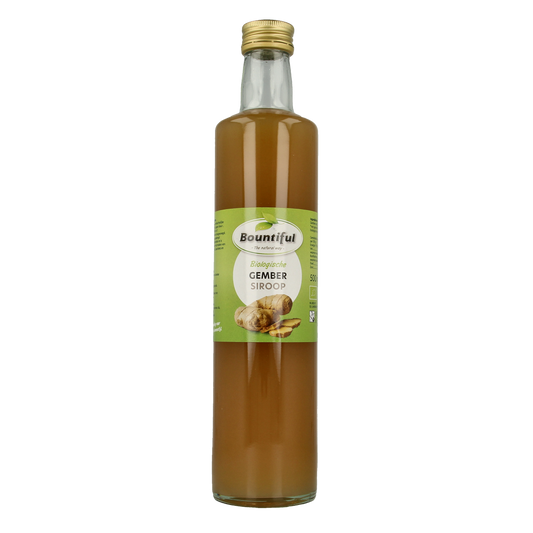 Bountiful Gembersiroop bio 500.00 Milliliter