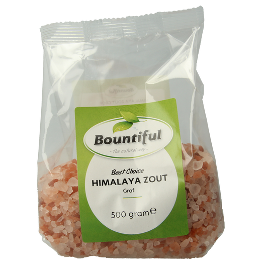 Bountiful Himalaya zout grof 500.00 Gram