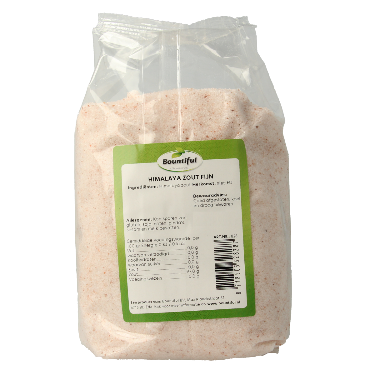 Bountiful Himalaya zout fijn 1.00 Kilogram