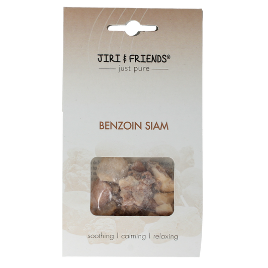 Jiri & Friends Harswierook benzoin Siam incense stick, 20 grams, natural aromatic incense for relaxation and spiritual use