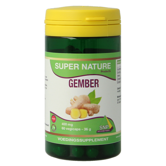 SNP Gember 400 mg 60.00 Vegetarische capsules