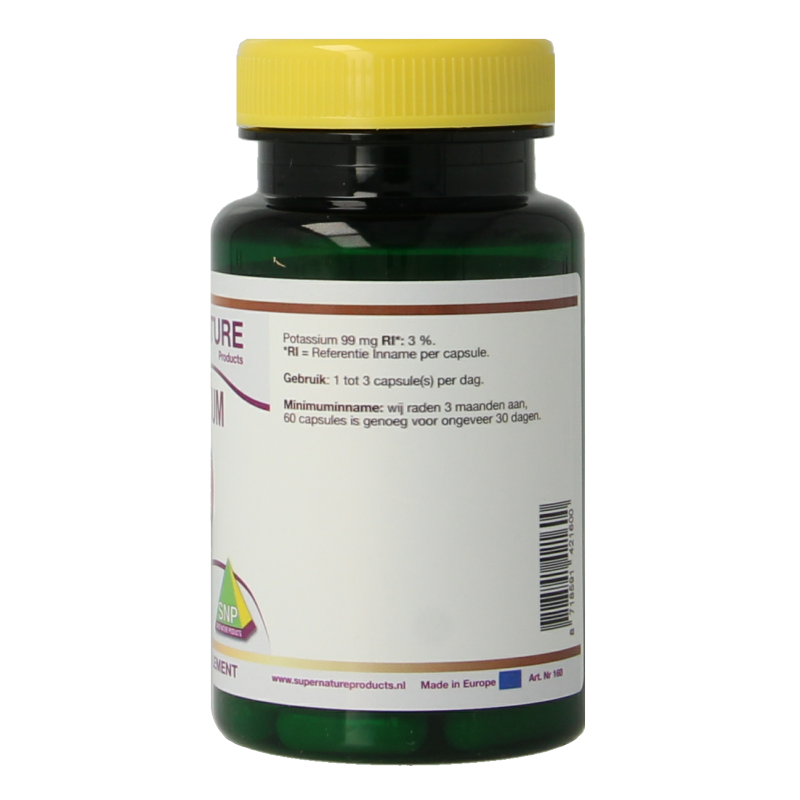 SNP Potassium citraat 275mg 60 Capsules