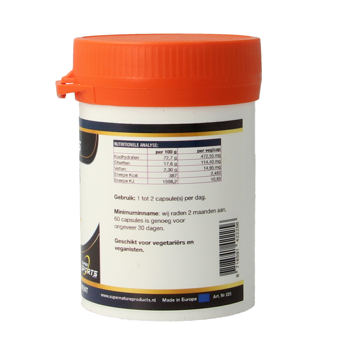 SNP Tribulus terrestris 500mg 60.00 Vegetarische capsules