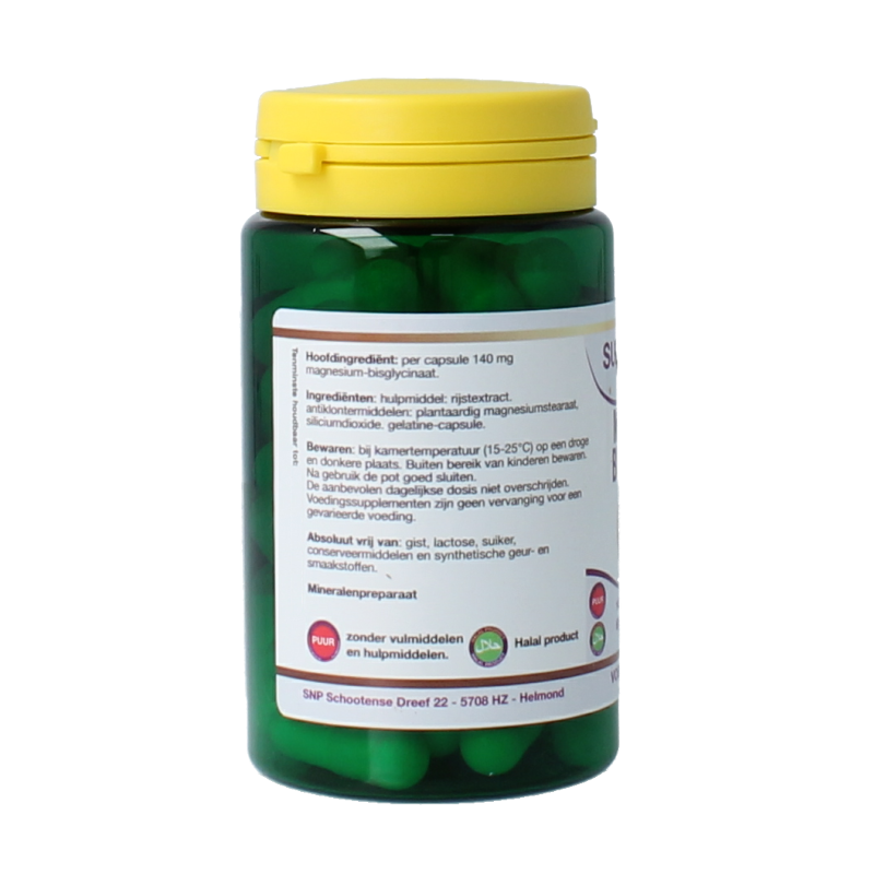 SNP Magnesium bisglycinaat 140mg 60 Capsules