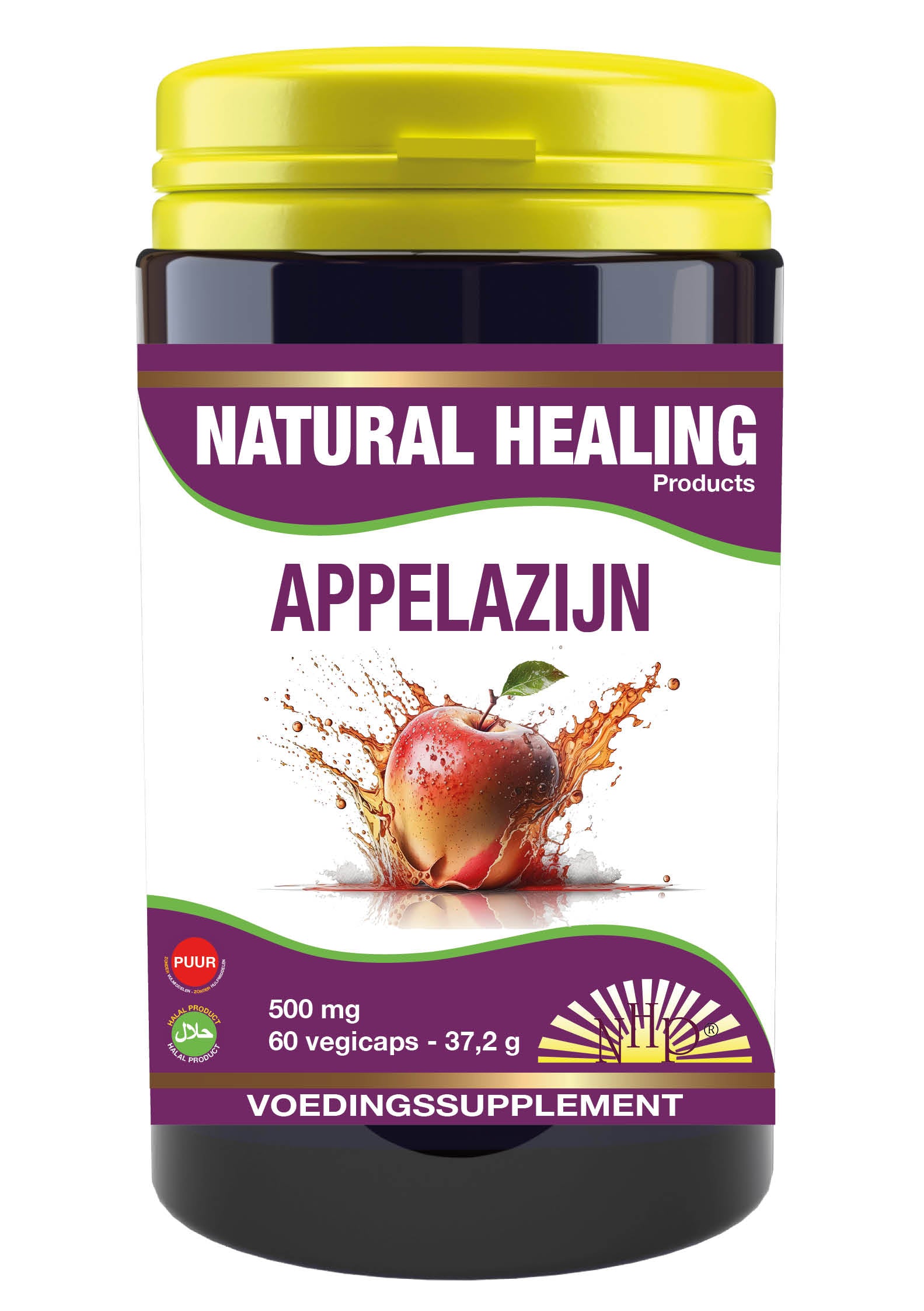 NHP Appelazijn 60.00 Vegetarische capsules
