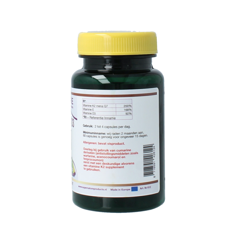 SNP Vitamine K2 D3 zalmolie 60 Capsules