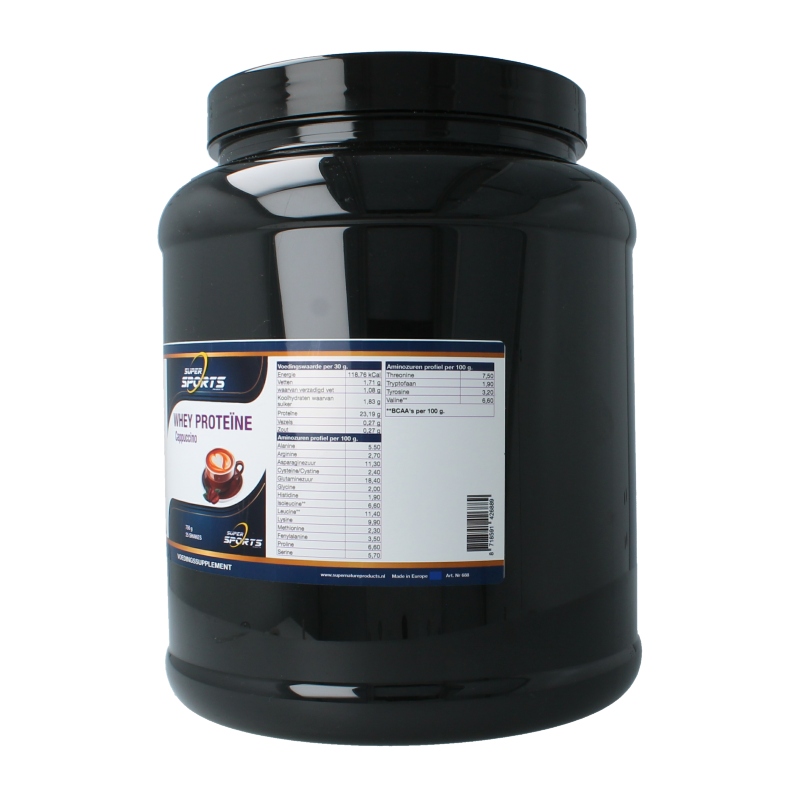 Nutritex Whey proteine cappuccino 750 Gram