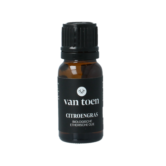 Van Toen Citroengras bio 10.00 Milliliter