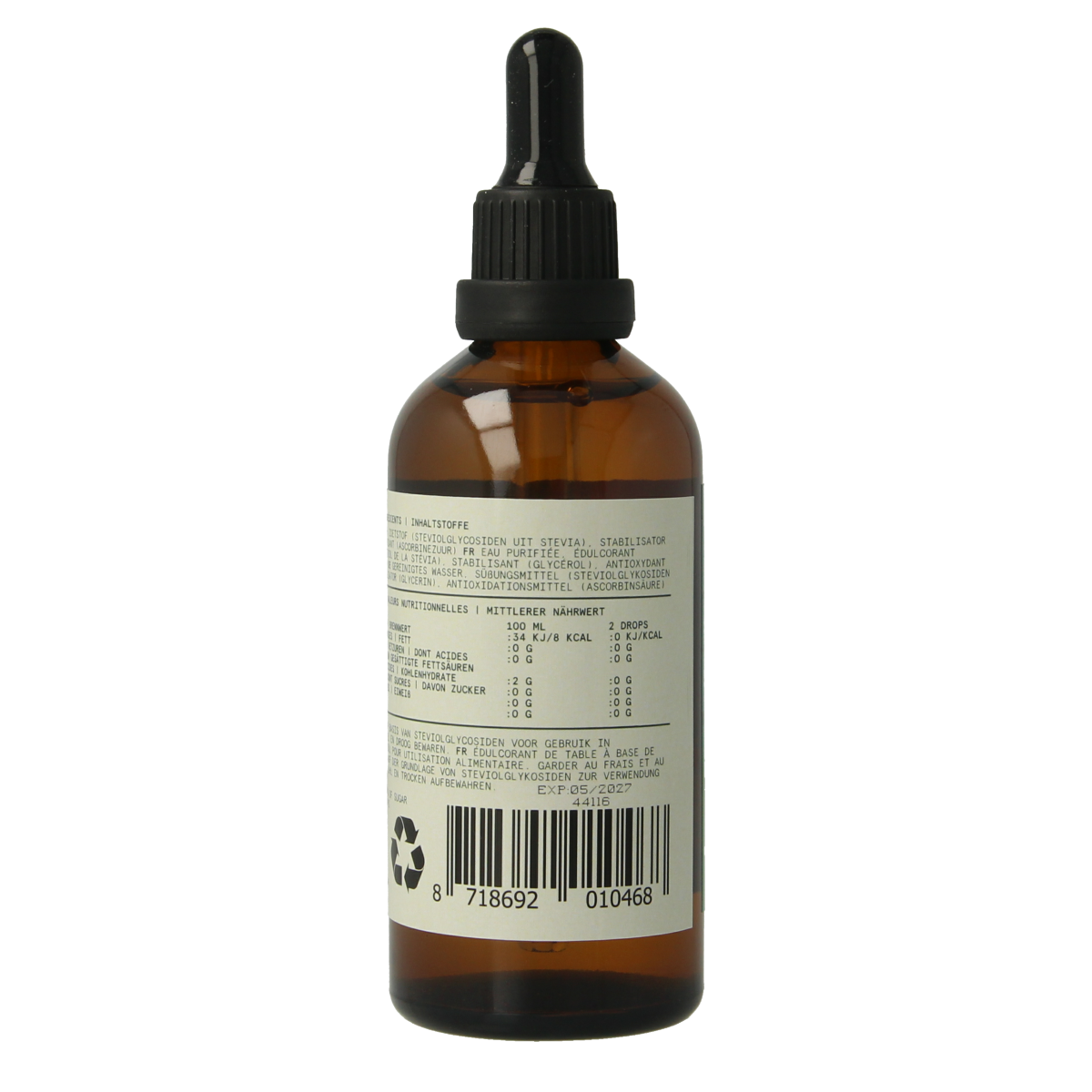 Green Sweet Vloeibare stevia naturel 100.00 Milliliter
