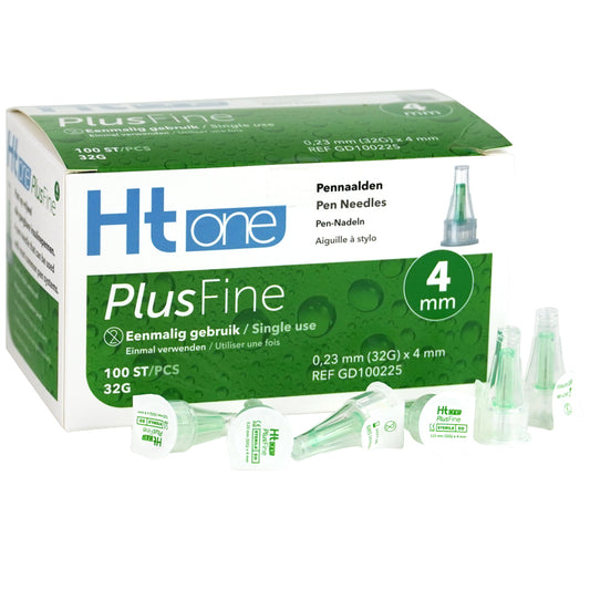 HT One Ht One Plusfine pennnaalden 4mm 32G 100.00 Stuks