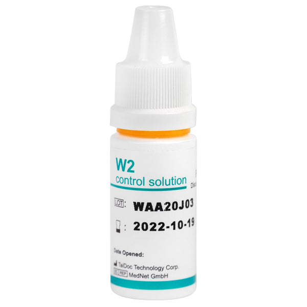 W2 Controle vloeistof TD Gluco 1.00 Stuks