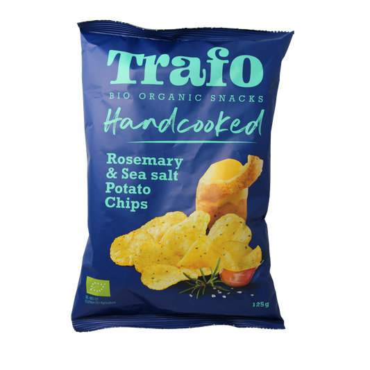 Trafo Chips handcooked rozemarijn himalaya zout bio 125.00 Gram