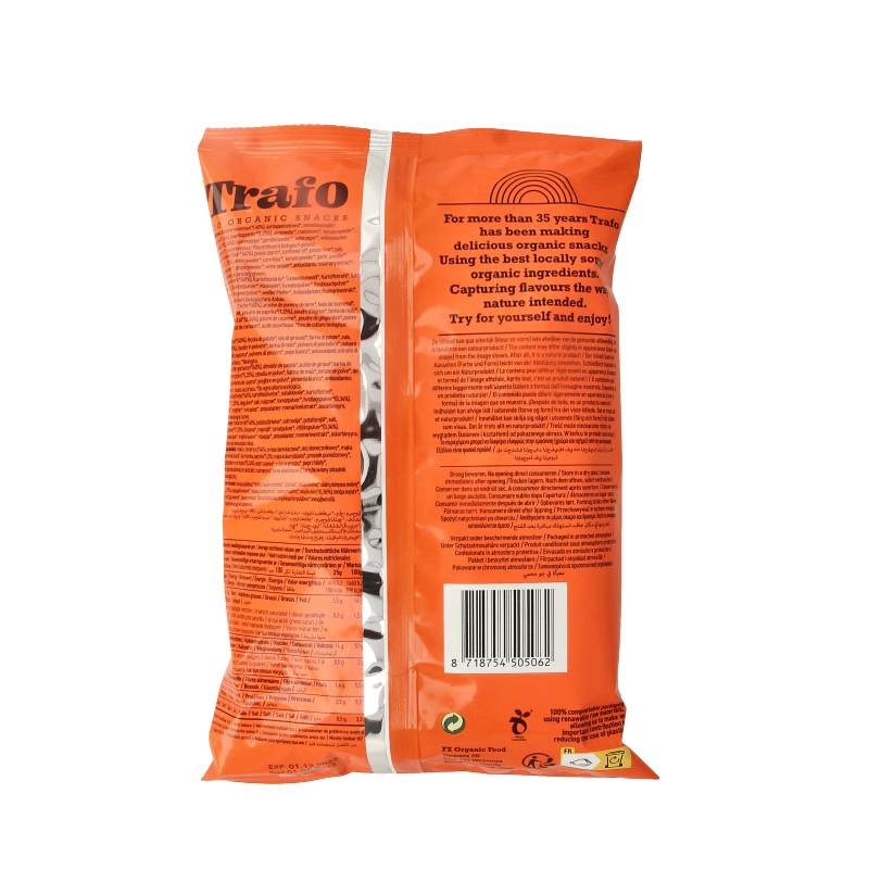 Trafo Hummus chips paprika bio 75 Gram
