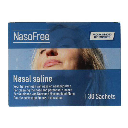 Dos Medical NasoFree nasaal saline spoelzout 2.5 gram 30.00 Stuks