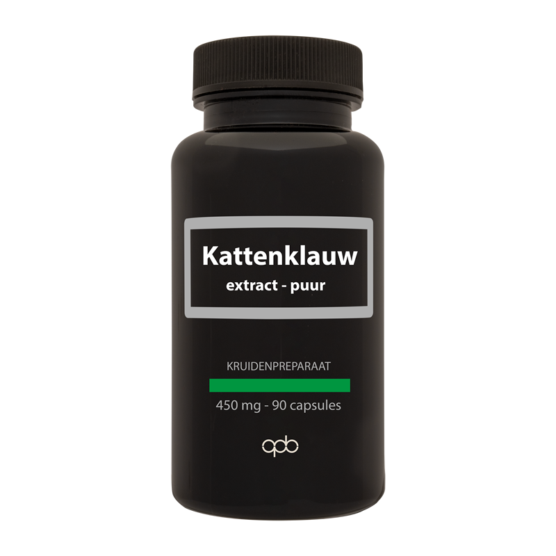 APB Holland Kattenklauw extract puur 450mg 90.00 Capsules