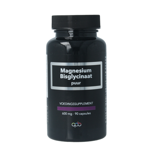 APB Holland Magnesium bisglycinaat puur 600mg 90.00 Capsules
