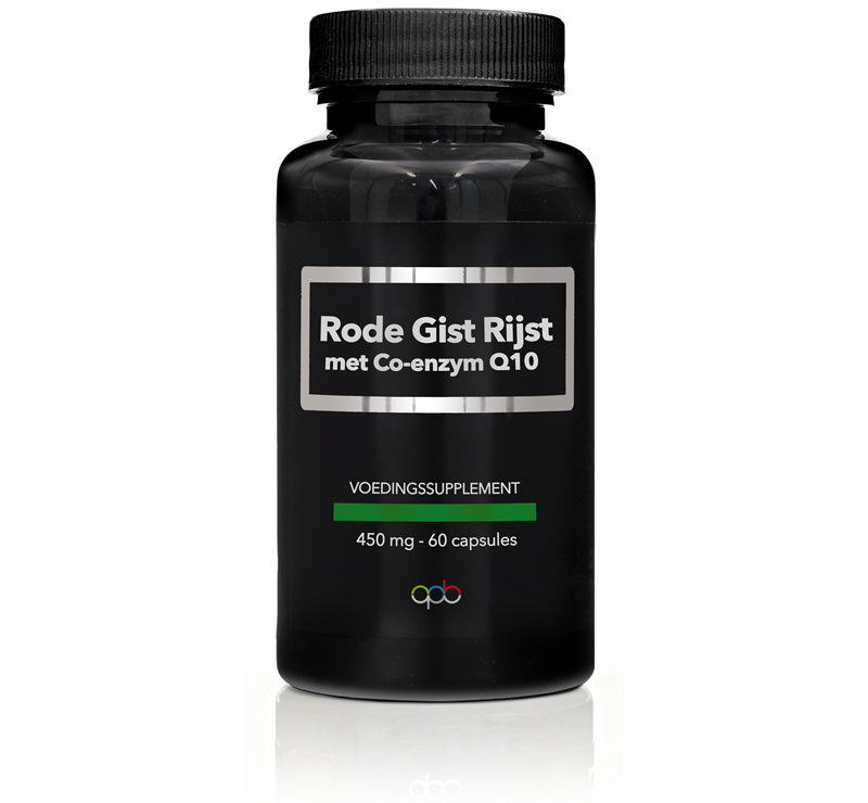 APB Holland Rode gist rijst met co-enzym Q10 450mg 60 Capsules