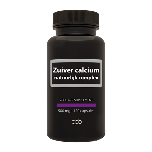 APB Holland Zuiver calcium natuurlijk complex 500mg 120.00 Capsules