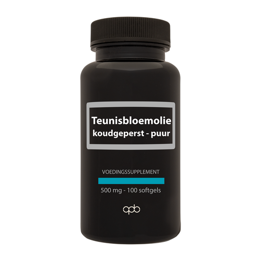 APB Holland Teunisbloemolie koudgeperst puur 500mg 100.00 Softgels