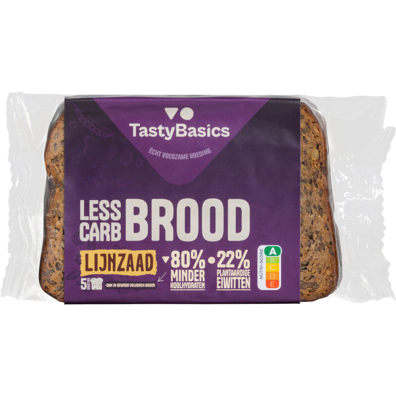 TastyBasics Brood lijnzaad 250.00 Gram