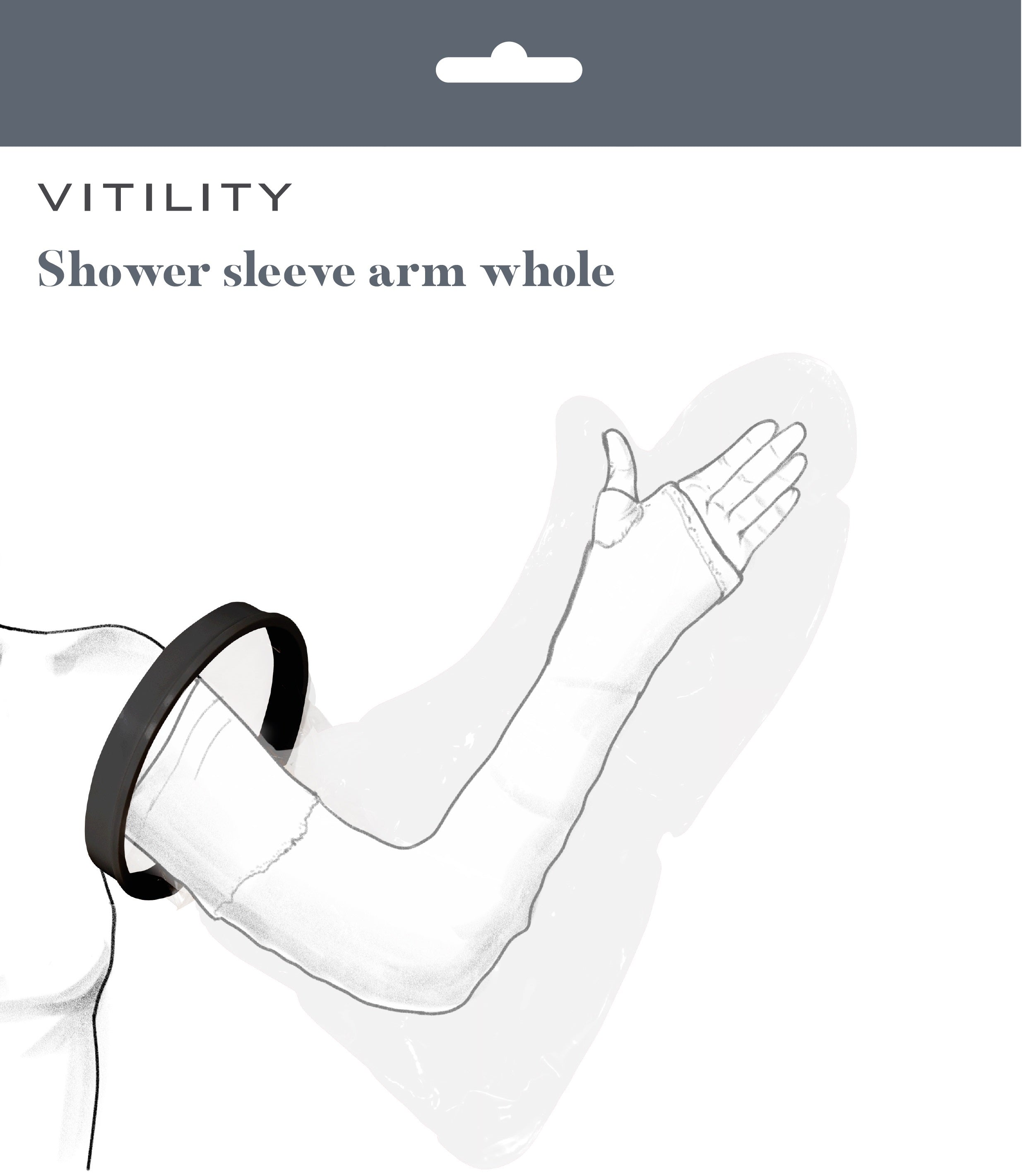 Vitility Douchehoes arm heel 1.00 Stuks
