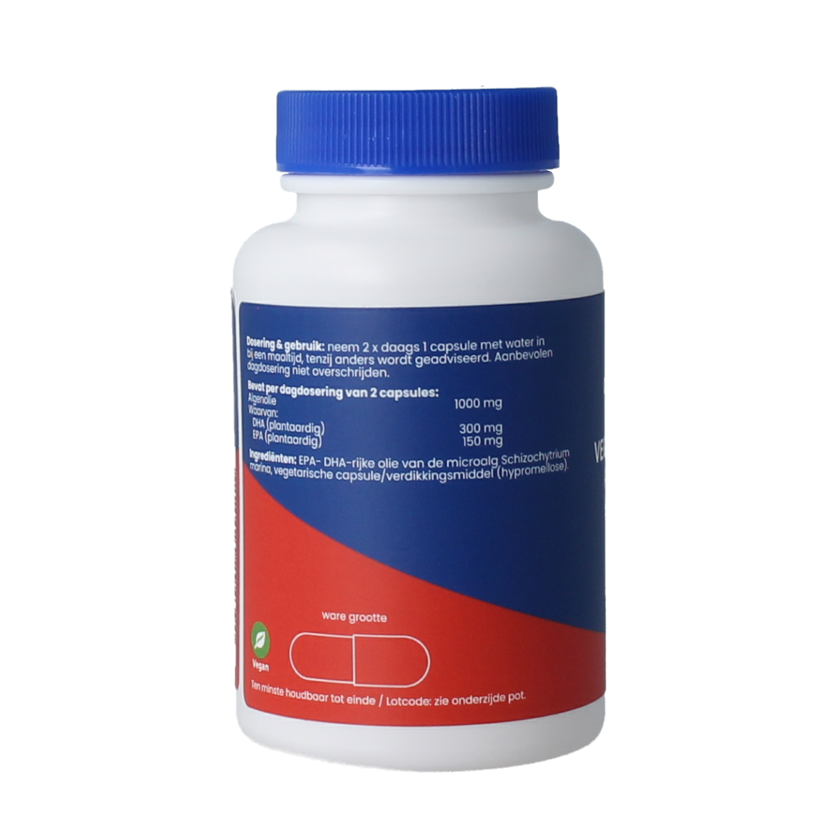 OrthoVitaal Vegan omega 3 algenolie 60.00 Vegetarische capsules