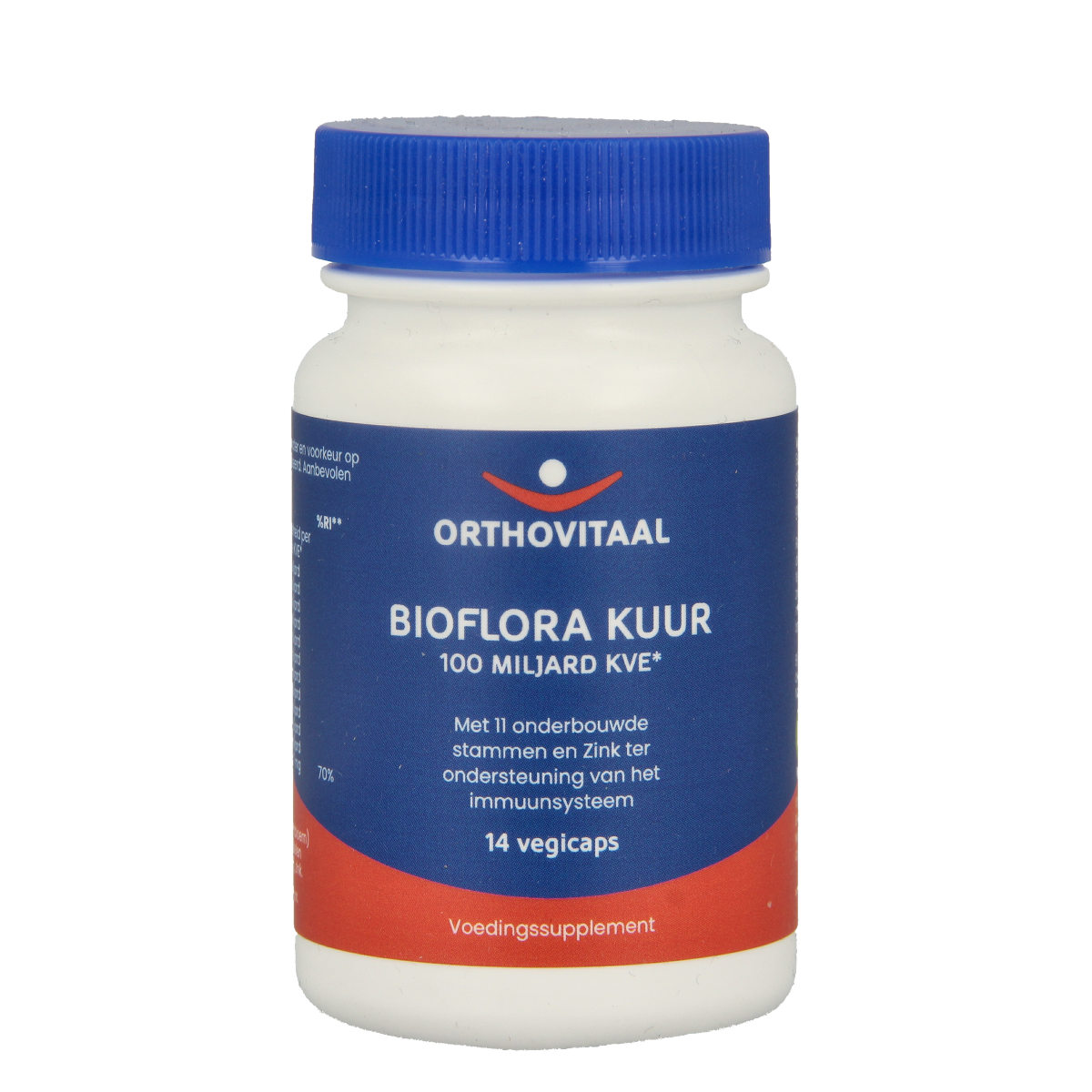 OrthoVitaal Bioflora kuur 100 miljard 14.00 Vegetarische capsules