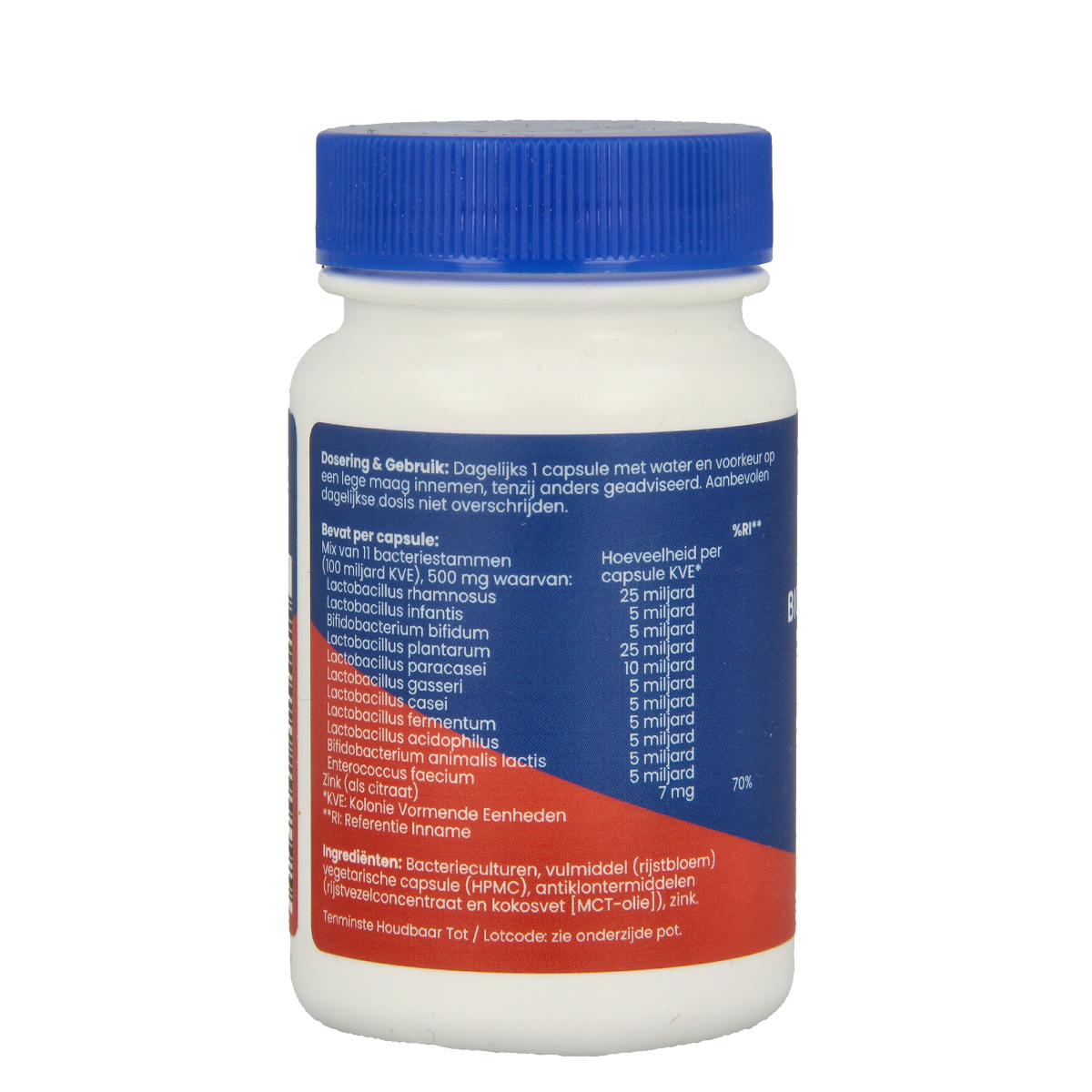 OrthoVitaal Bioflora kuur 100 miljard 14.00 Vegetarische capsules