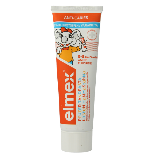 Elmex Tandpasta peuter 0-5 jaar 75 Milliliter