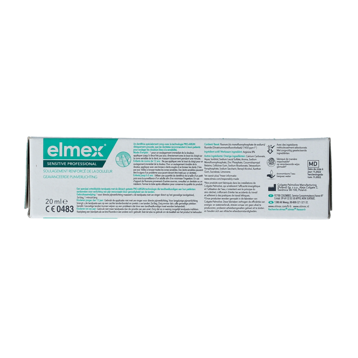 Elmex Tandpasta sensitive professional 20.00 Milliliter