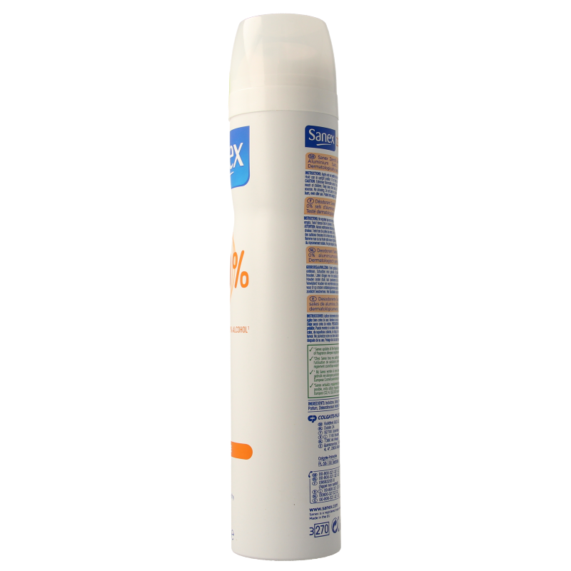 Sanex Deodorant spray zero % sensitive 200 Milliliter