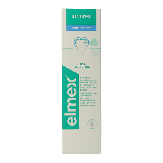 Elmex Tandpasta sensitive gentle white 75 Milliliter