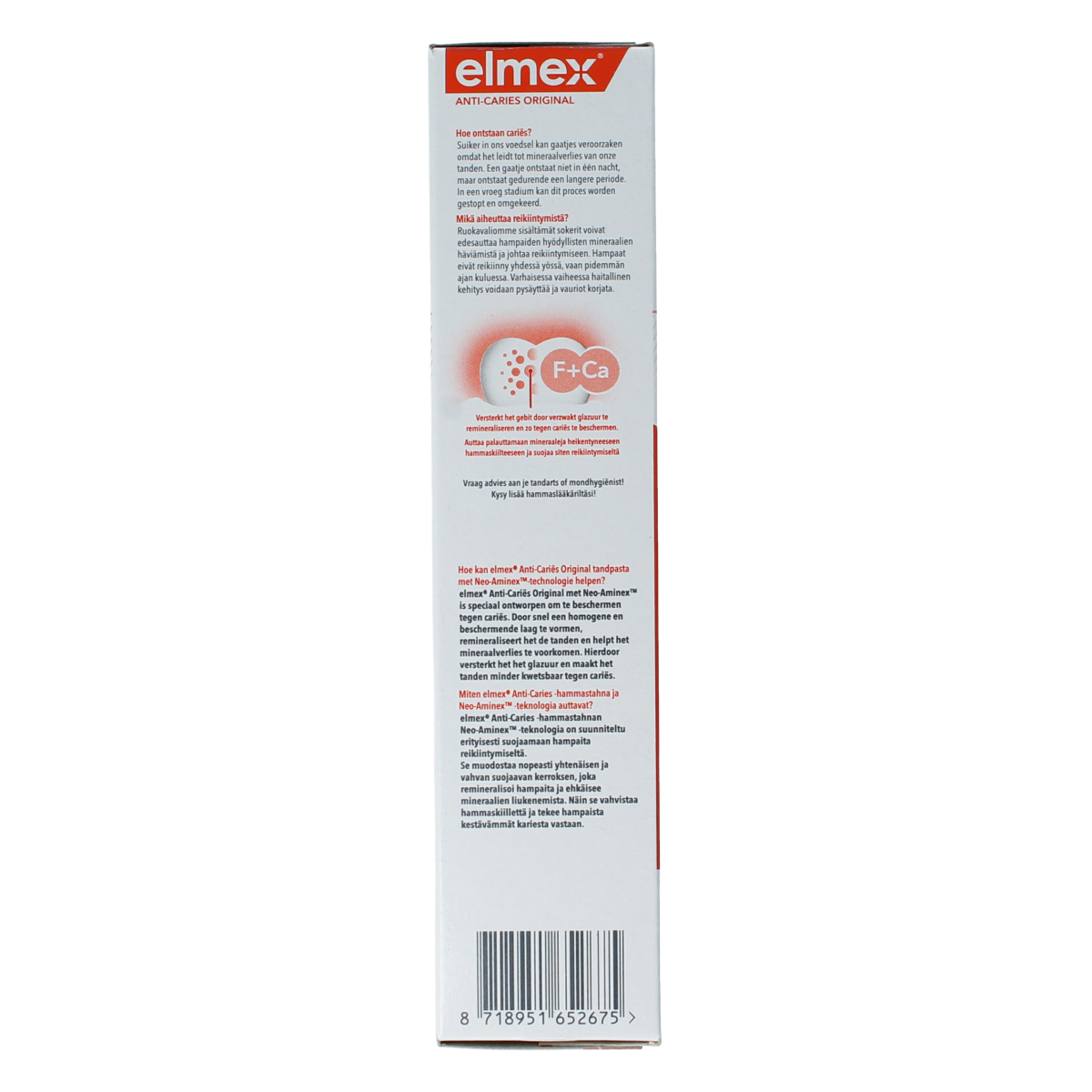 Elmex Tandpasta anti caries 75.00 Milliliter