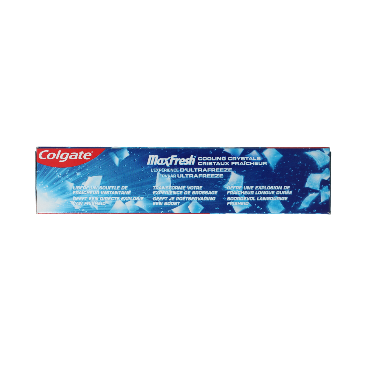 Colgate Max Fresh Cooling Crystals toothpaste 75ml tube with minty freshness and vibrant packaging.