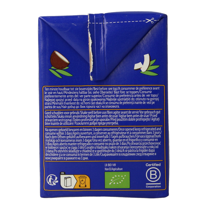 Amaizin Kokosmelk bio 500 Milliliter
