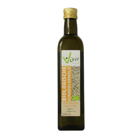 Vitiv Zonnebloemolie bio 500 Milliliter