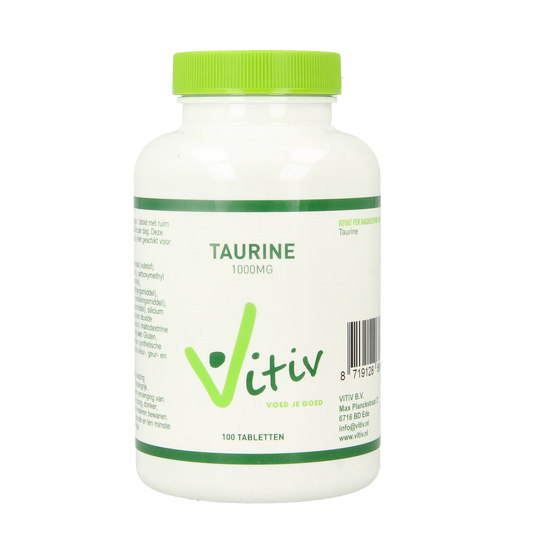 Vitiv Taurine 1000mg 100.00 Tabletten
