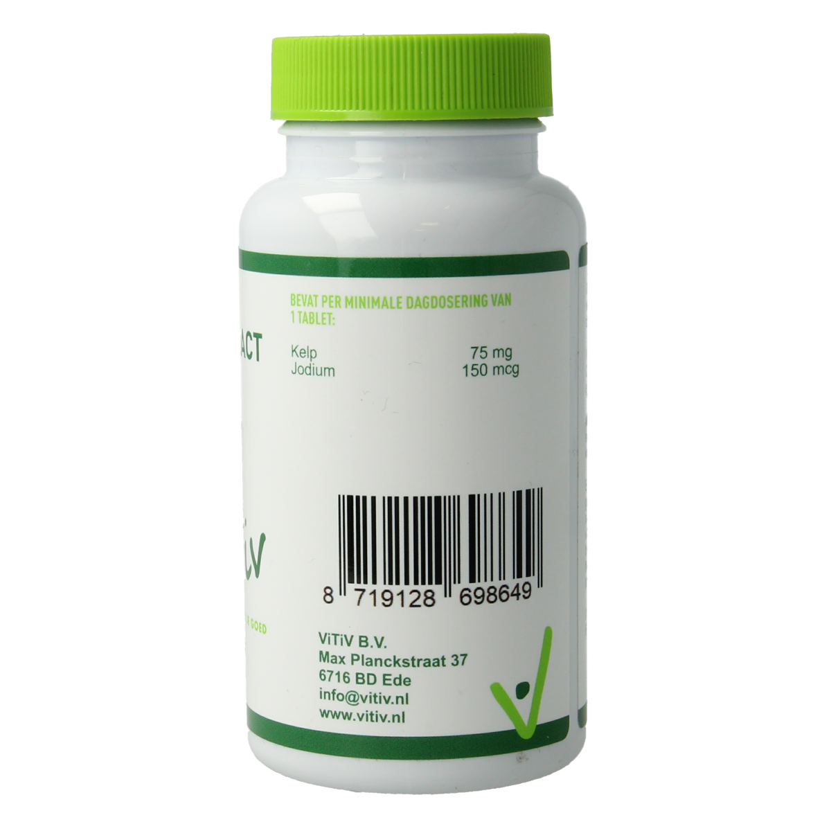 Vitiv Kelp extract 200mcg 200.00 Tabletten