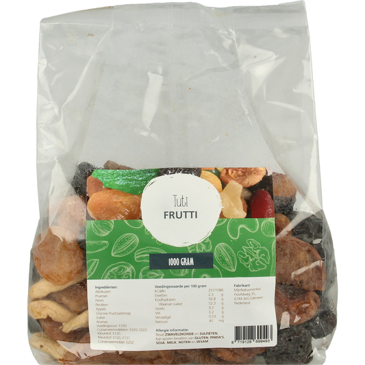 MijnNatuurwinkel Tutti frutti 1.00 Kilogram