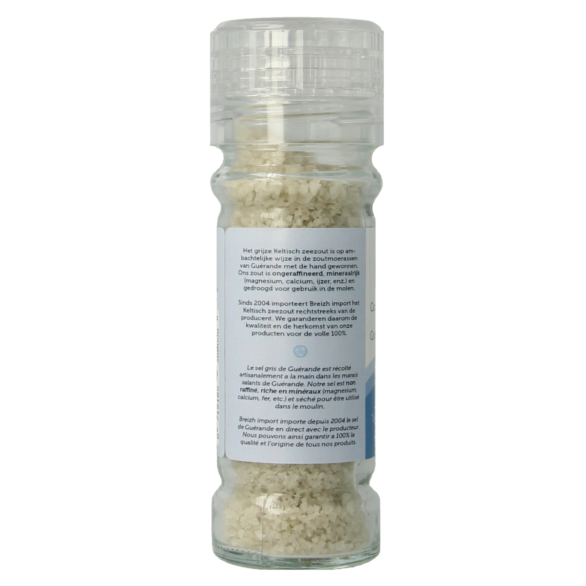 Breizh Import Grof keltisch zeezout gedroogd strooimolen 85.00 Gram